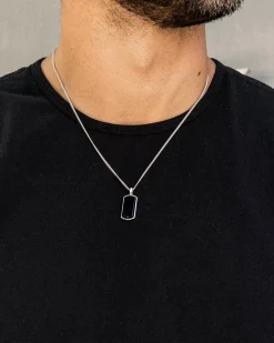 Vincero Beveled Tag Pendant