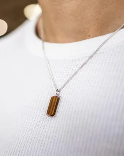 Vincero Beveled Tag Pendant