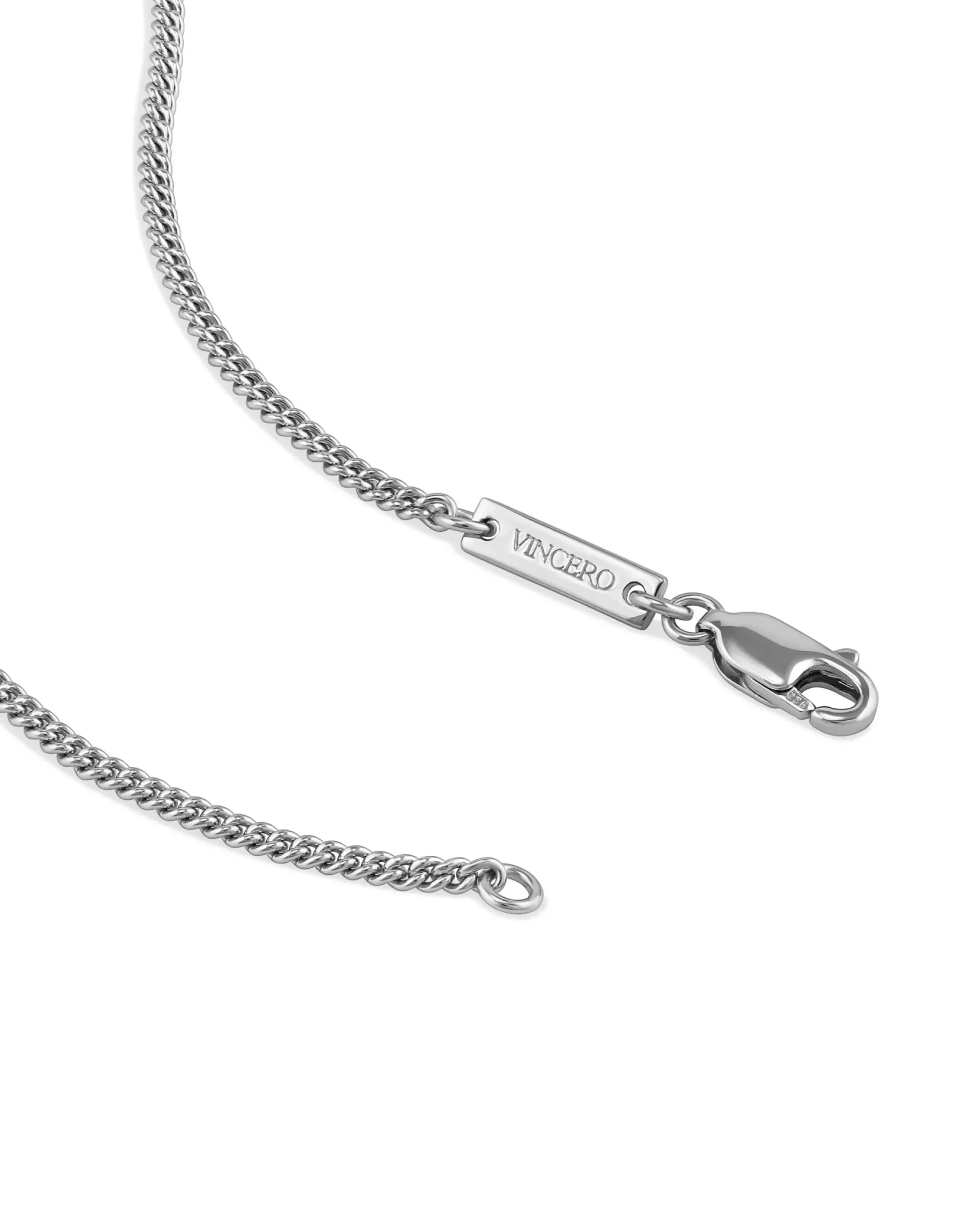 Vincero Beveled Tag Pendant