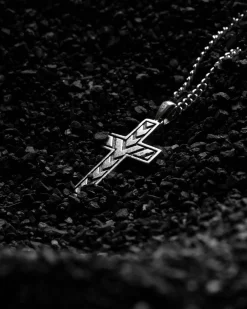 Vincero Stone Cross Pendant