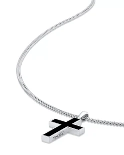 Vincero Stone Cross Pendant
